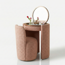 Penteadeira Compacta Circular Nesting