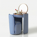 Penteadeira Compacta Circular Nesting